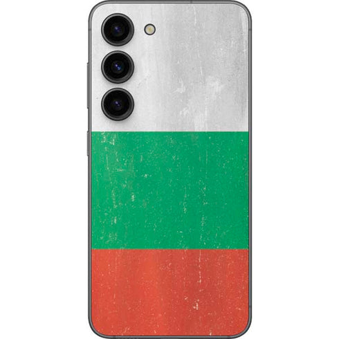 Bulgarian Flag Distressed Galaxy S23 Skin